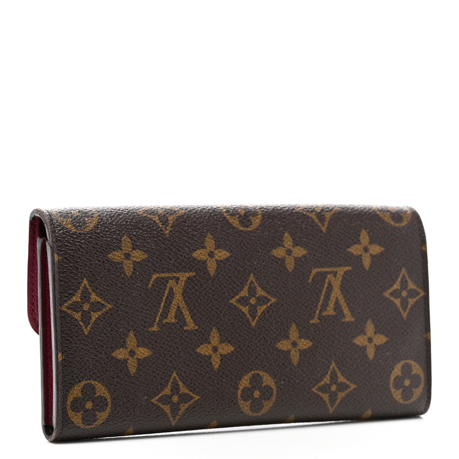 Louis Vuitton Monogram Emilie Wallet Fuchsia 3 of 12