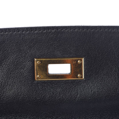 Hermes Veau Gulliver Kelly Retourne 35 Black 17 of 37