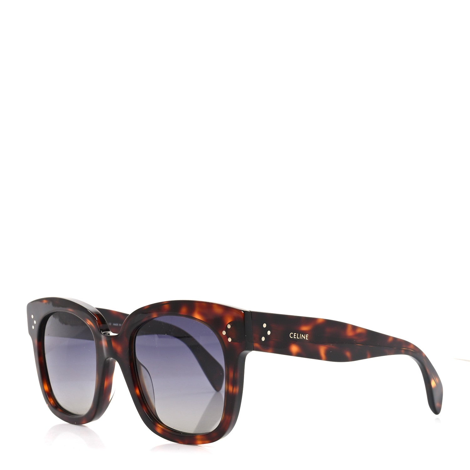 Celine New Audrey CL4002UN Sunglasses Tortoise 1 of 7