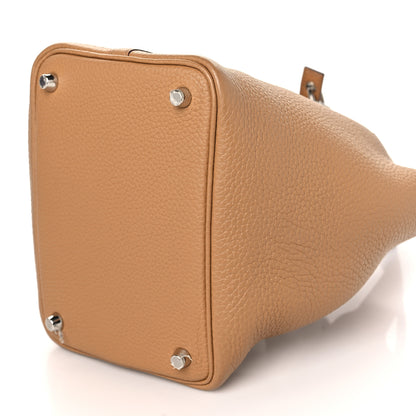 Hermes Taurillon Clemence Picotin Lock 18 PM Biscuit 10 of 11