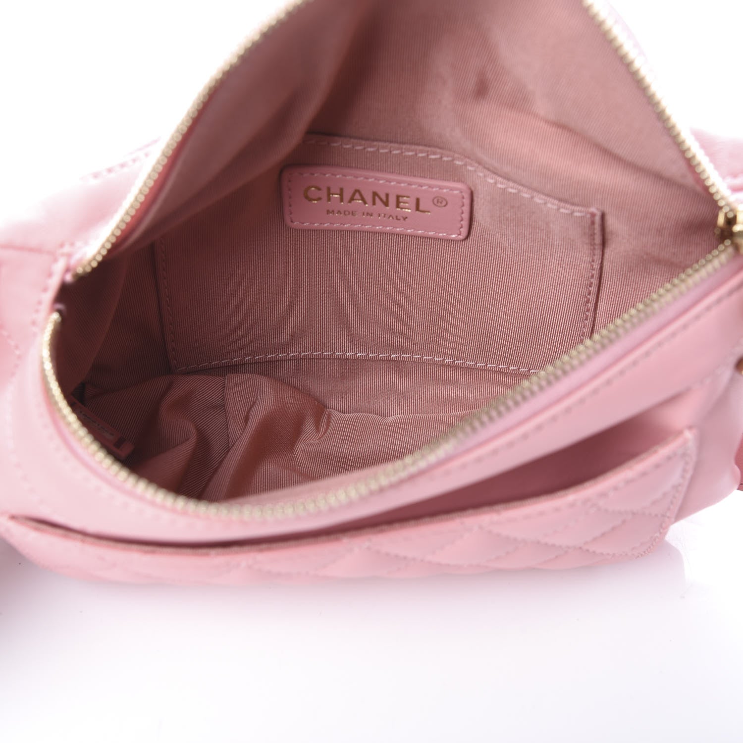 Chanel Lambskin Quilted Waist Belt Bag Pink 5 of 10