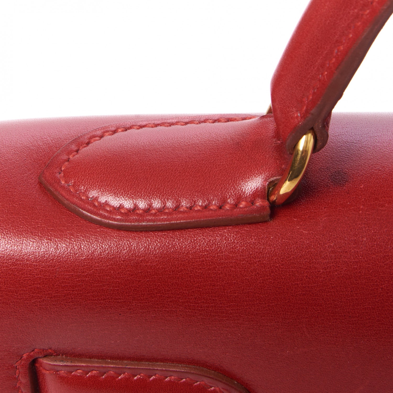 Hermes Box Kelly Sellier 32 Rouge Vif 9 of 34