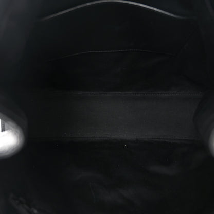 Saint Laurent Crinkled Calfskin Matelasse Monogram Large Niki Shopper Tote Black 5 of 10