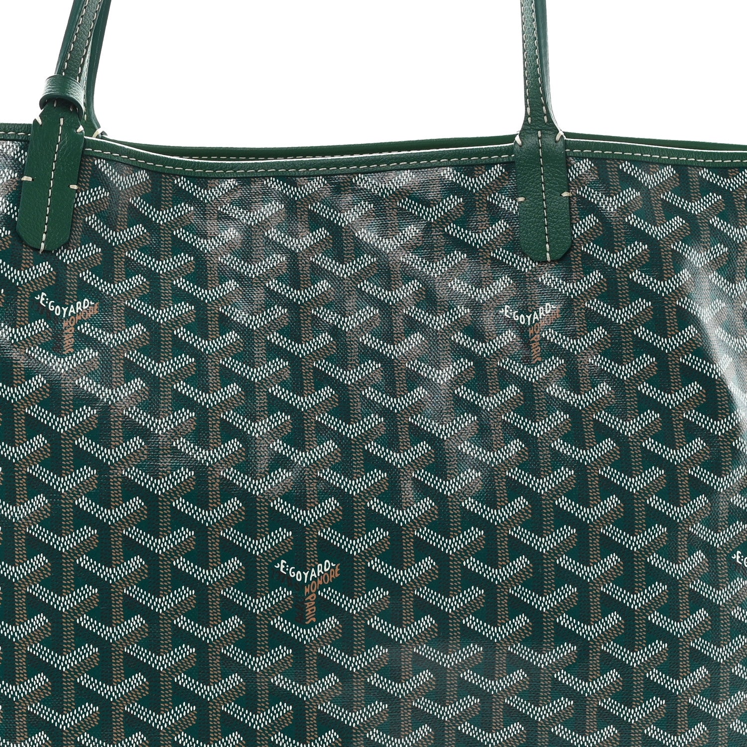Goyard Goyardine Saint Louis GM Green 9 of 12