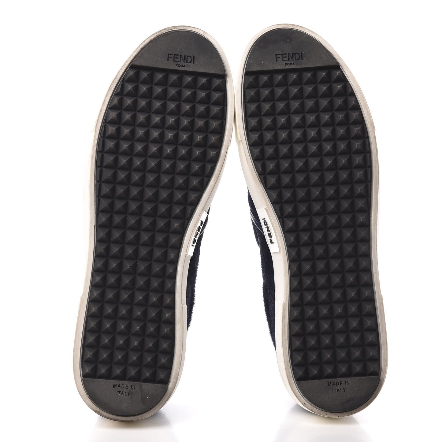 Cavallino VItello Monster Eyes Slip On Sneakers 39 Blue