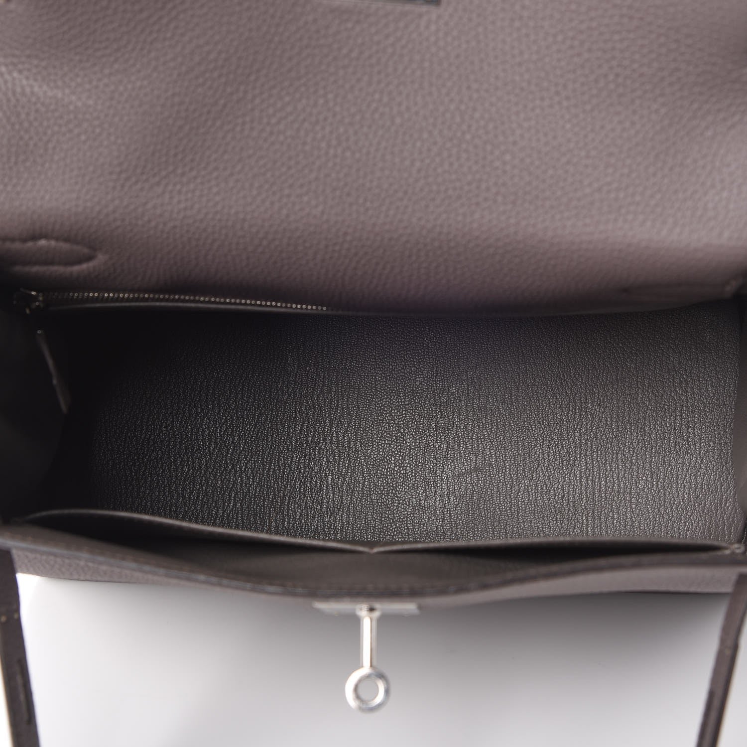 Hermes Togo Kelly Retourne 28 Etain 8 of 35