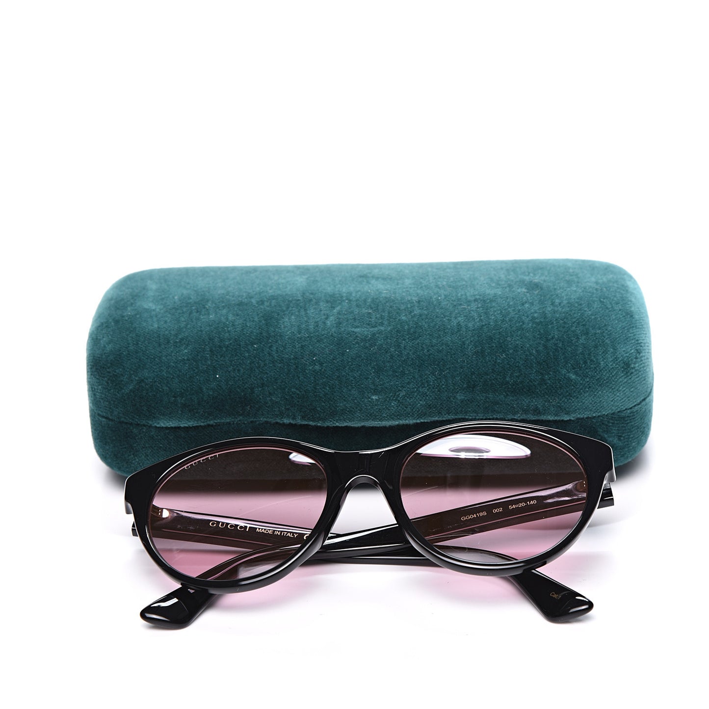 Crystal GG Sunglasses GG0419S Black