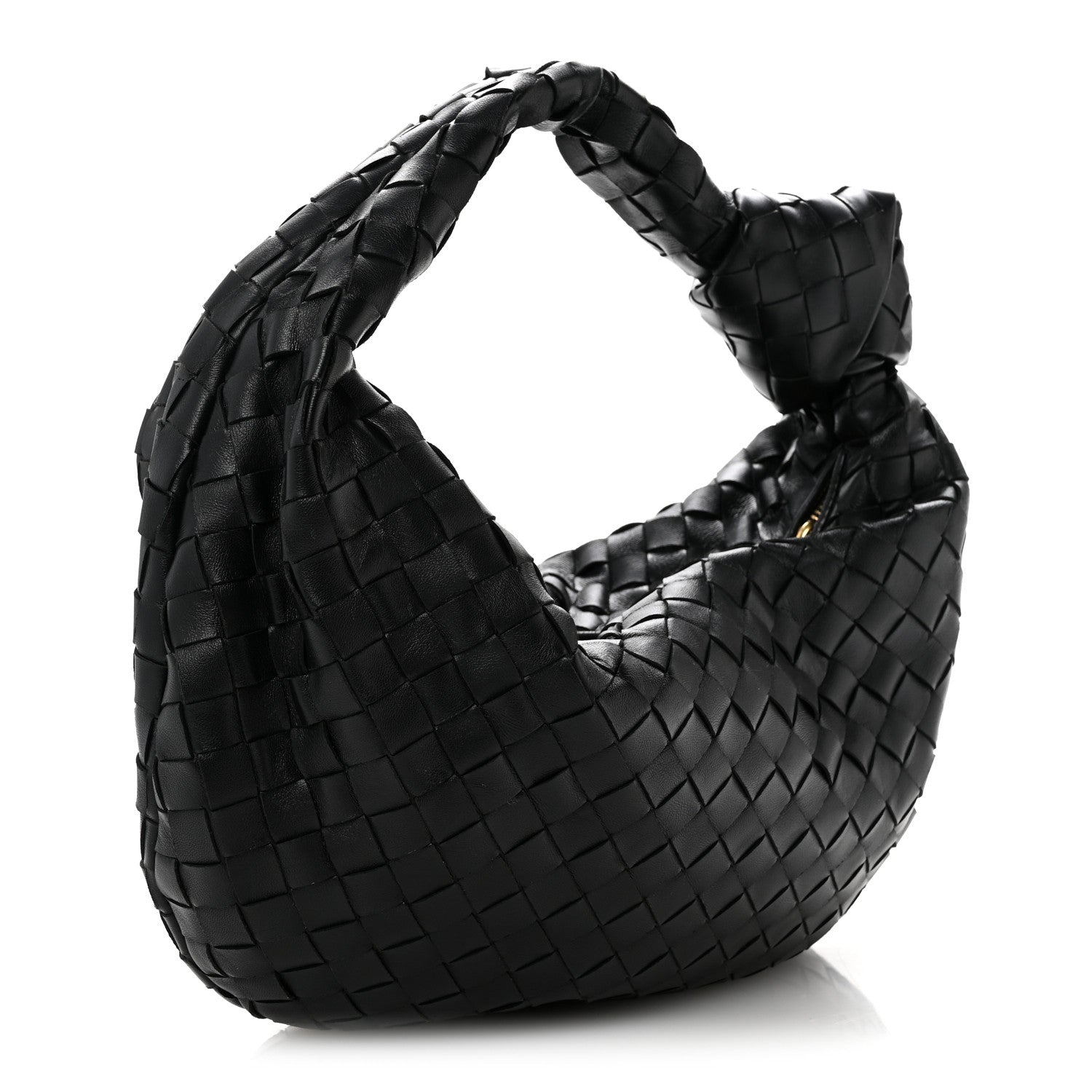 Bottega Veneta Nappa Intrecciato Teen Jodie Hobo Black 3 of 13