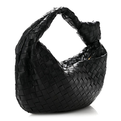 Bottega Veneta Nappa Intrecciato Teen Jodie Hobo Black 3 of 13