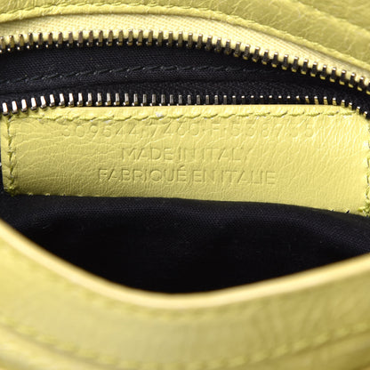 Balenciaga Agneau Giant 12 Silver Hardware Mini City Jaune Citronnade 8 of 10