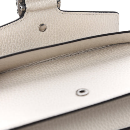Gucci Dollar Calfskin Crystal Super Mini Dionysus Shoulder Bag Mystic White Black Diamond 9 of 12