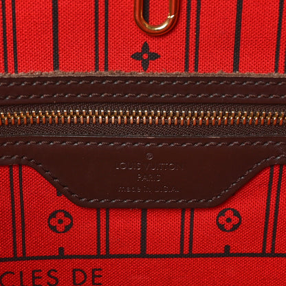 Louis Vuitton Damier Ebene Neverfull MM 6 of 10