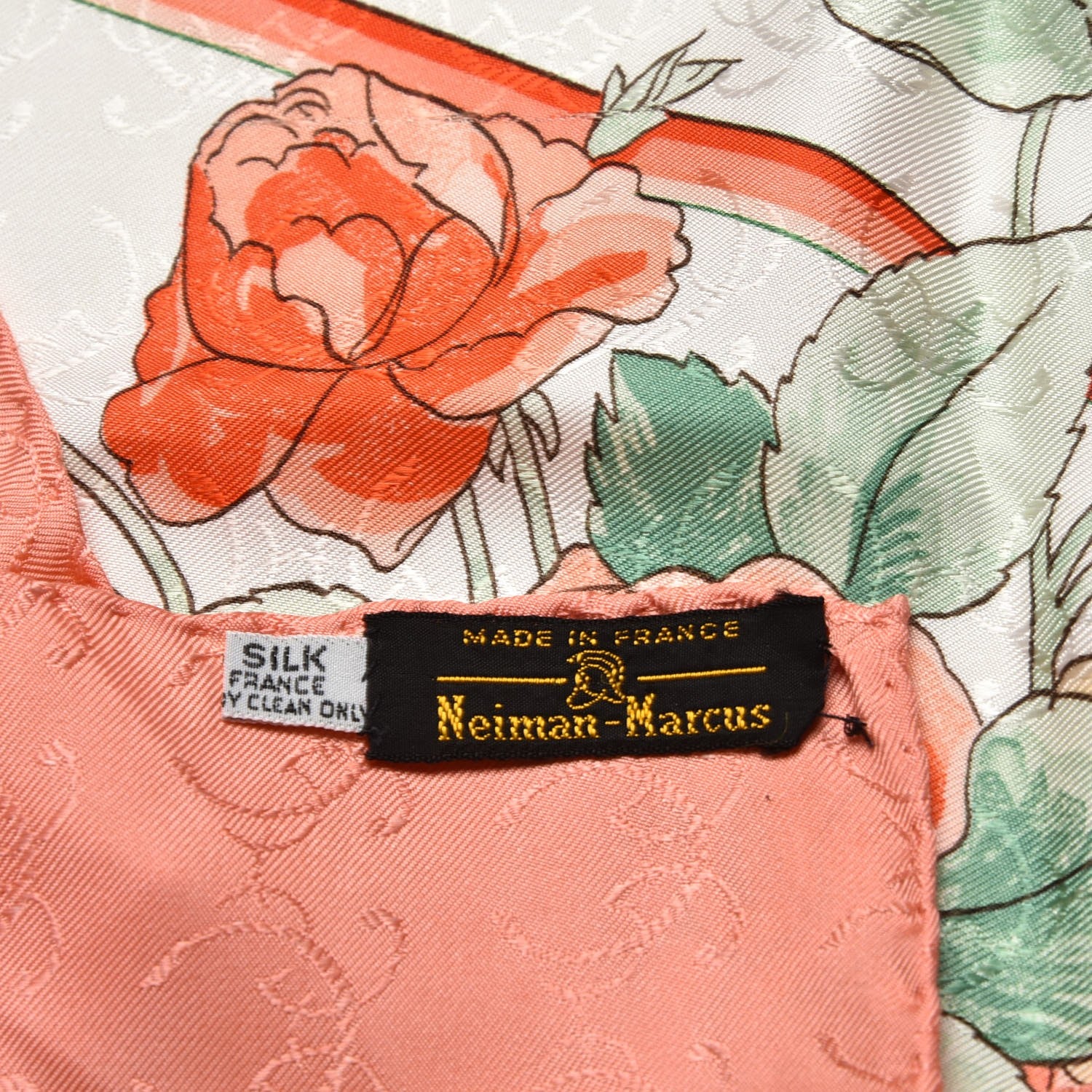 Hermes Jacquard Silk Romantique Scarf 90 4 of 12