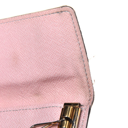 Louis Vuitton Damier Ebene Multicles 6 Key Holder Rose Ballerine 9 of 17