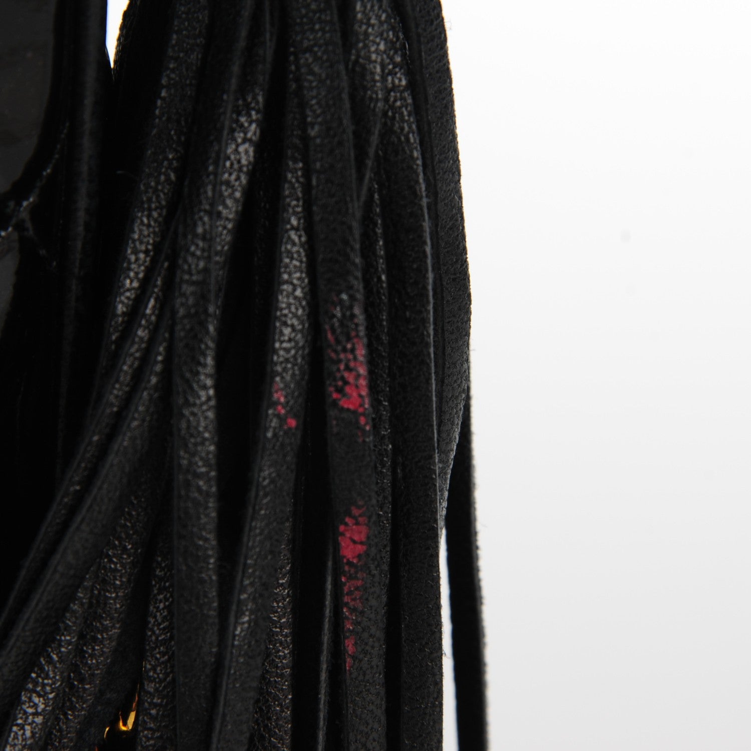 Chanel Patent Quilted Tassel Camera Case Black 5 of 11