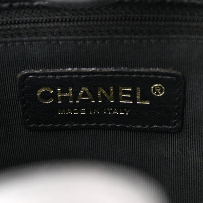 Chanel Caviar Quilted Petit Shopping Tote PST Black 6 of 10