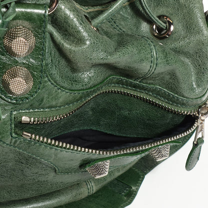 Balenciaga Chevre Giant 21 Silver Hardware Pompon Pine 9 of 12