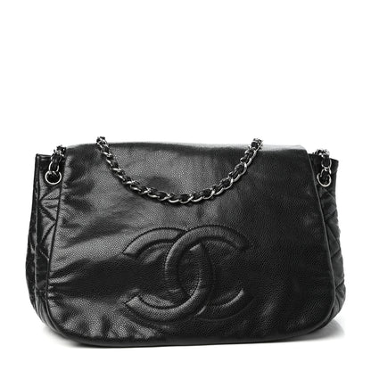 Chanel Caviar Timeless CC Accordion Flap Black 1 of 9