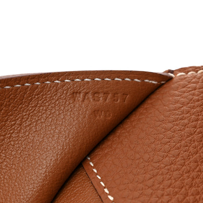 Hermes Togo Swift Birkin En Desordre Sellier 30 Gold Fauve 7 of 11