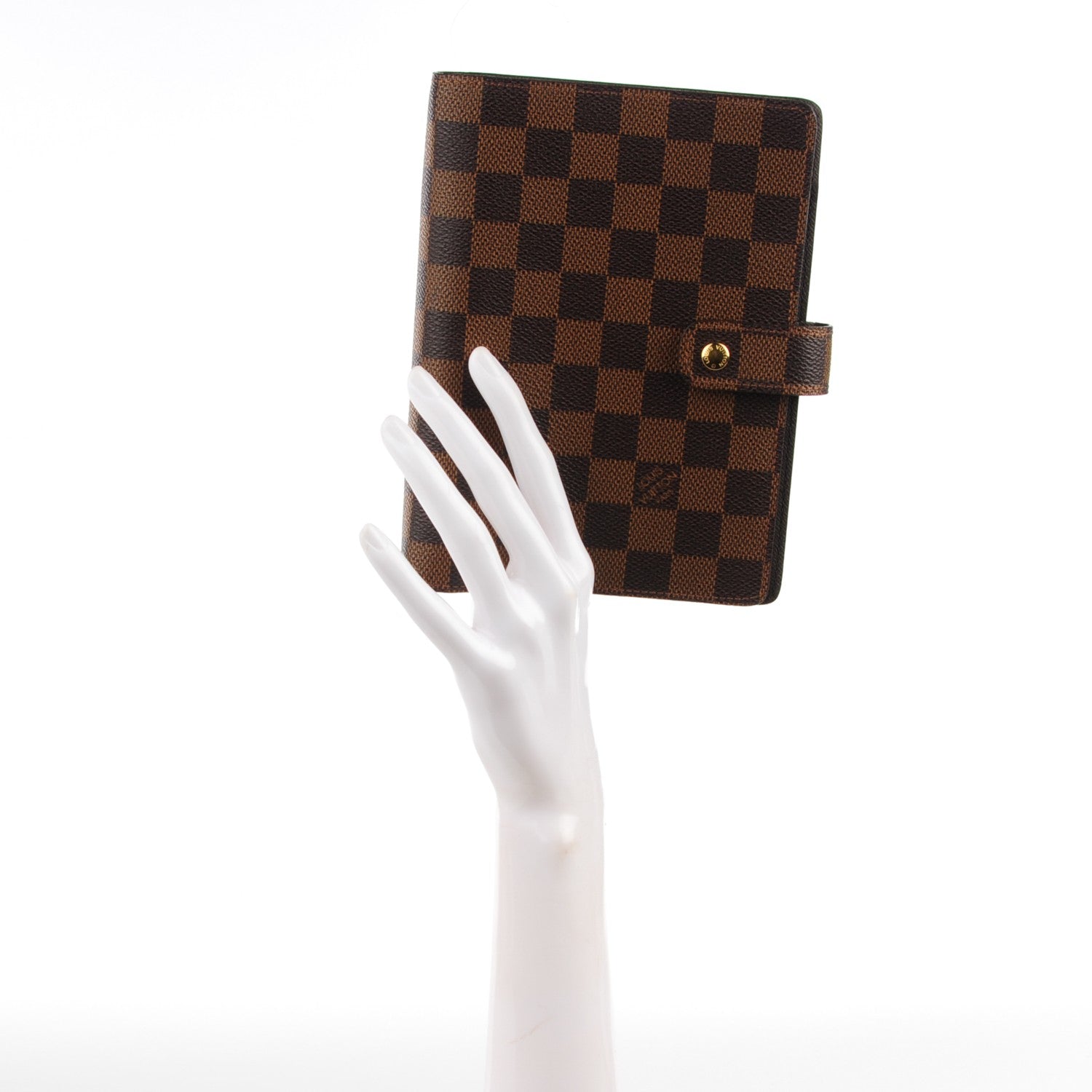 Louis Vuitton Damier Ebene Medium Ring Agenda Cover 2 of 7