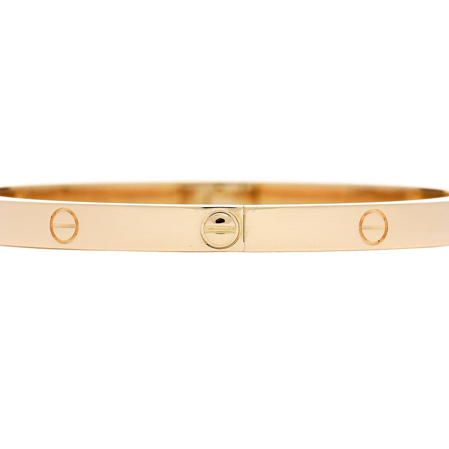 18K Yellow Gold Small LOVE Bracelet 15