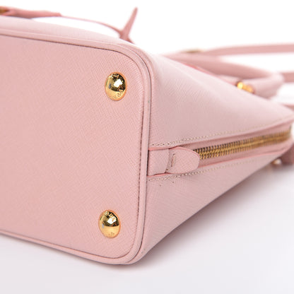 Prada Saffiano Lux Small Promenade Tote Orchidea 9 of 16