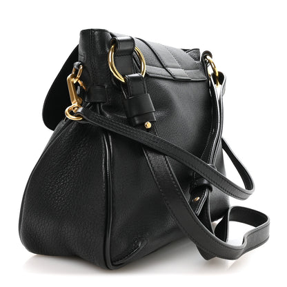 Chloe Grained Lambskin Calfskin Small Lexa Shoulder Bag Black 3 of 10