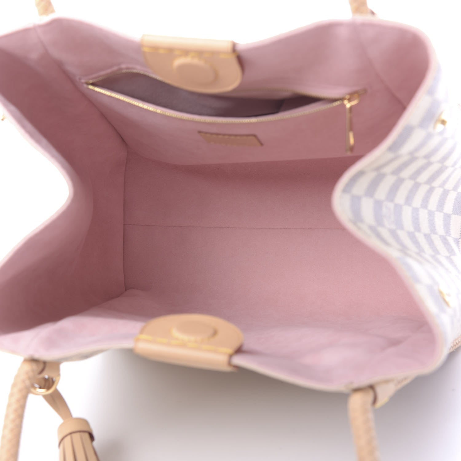 Louis Vuitton Damier Azur Propriano Rose Ballerine 5 of 10