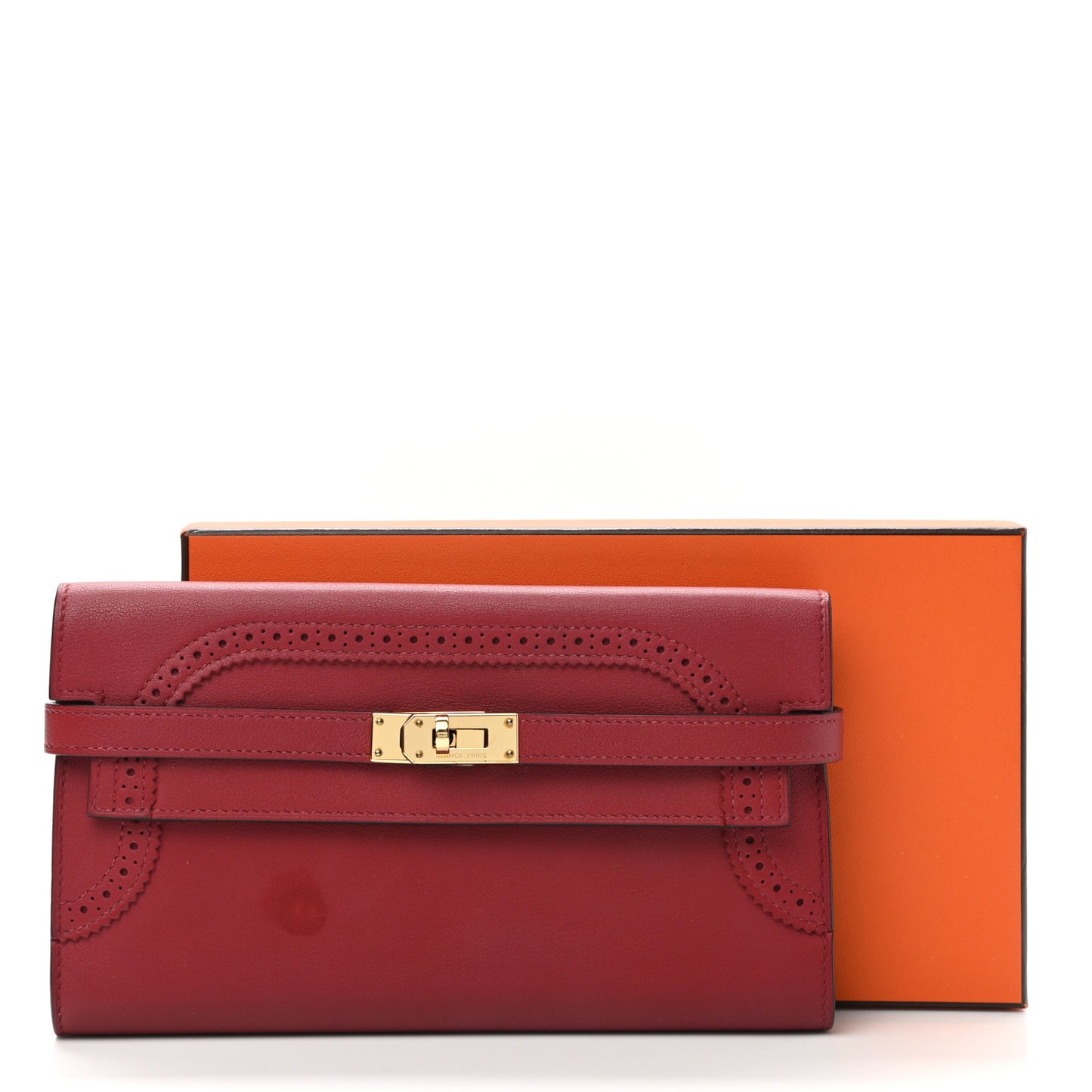 Swift Ghillies Kelly Longue Wallet Rouge Grenat