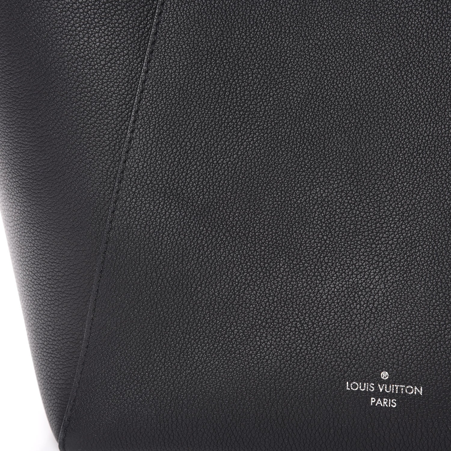 Louis Vuitton Calfskin Lockme Cabas Black 12 of 12