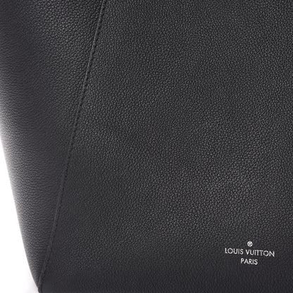Louis Vuitton Calfskin Lockme Cabas Black 12 of 12