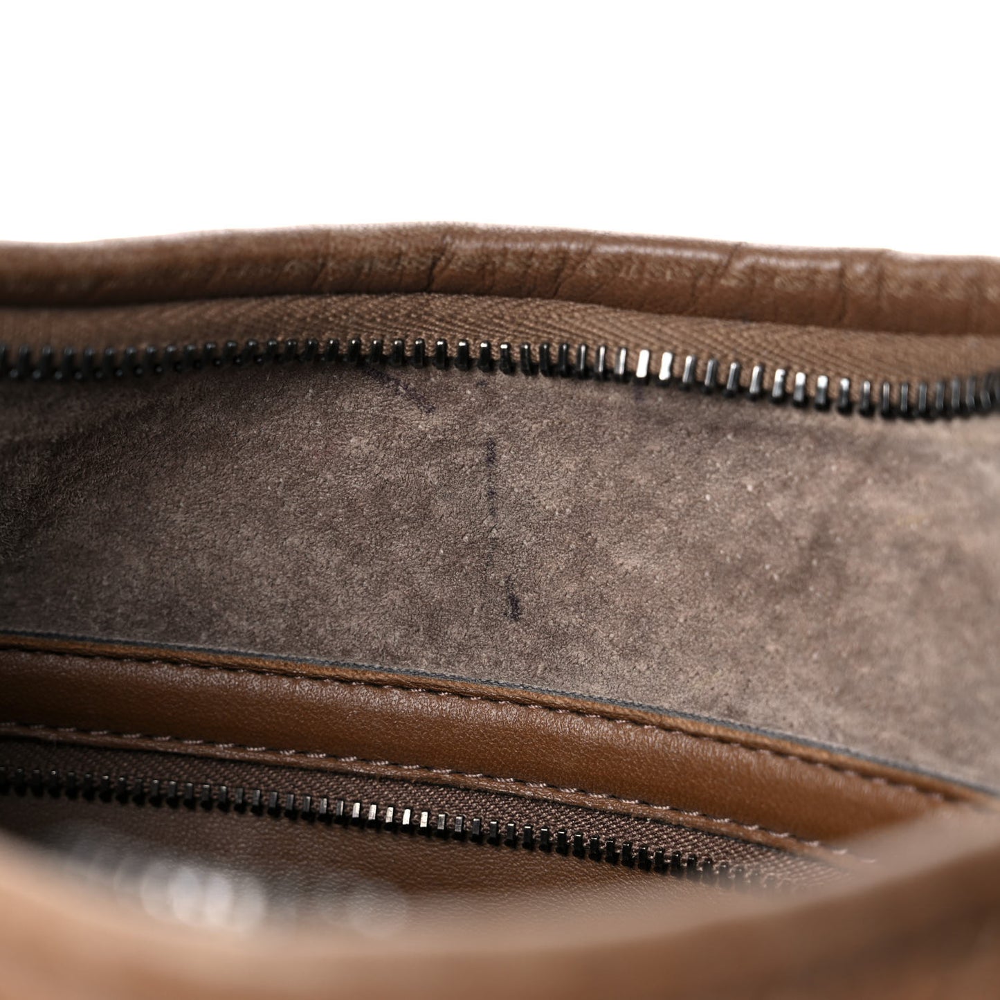 Nappa Intrecciato Small Belly Veneta Hobo Green