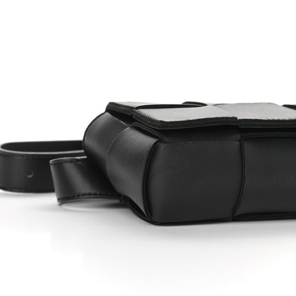 Bottega Veneta Nappa Maxi Intreccio The Belt Cassette Bag Black 7 of 8