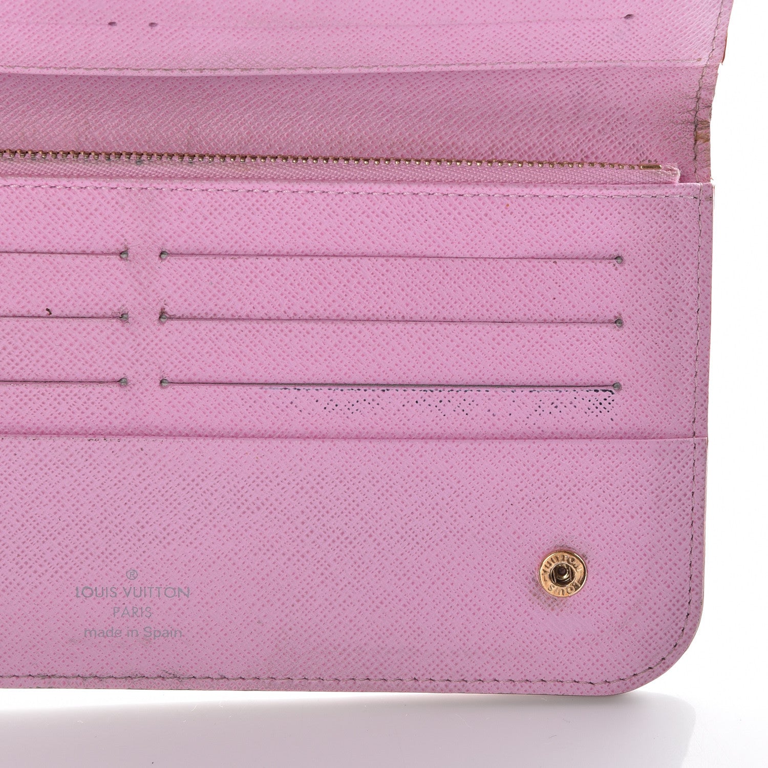 Louis Vuitton Monogram Multicolor Insolite Wallet White Litchi 11 of 21