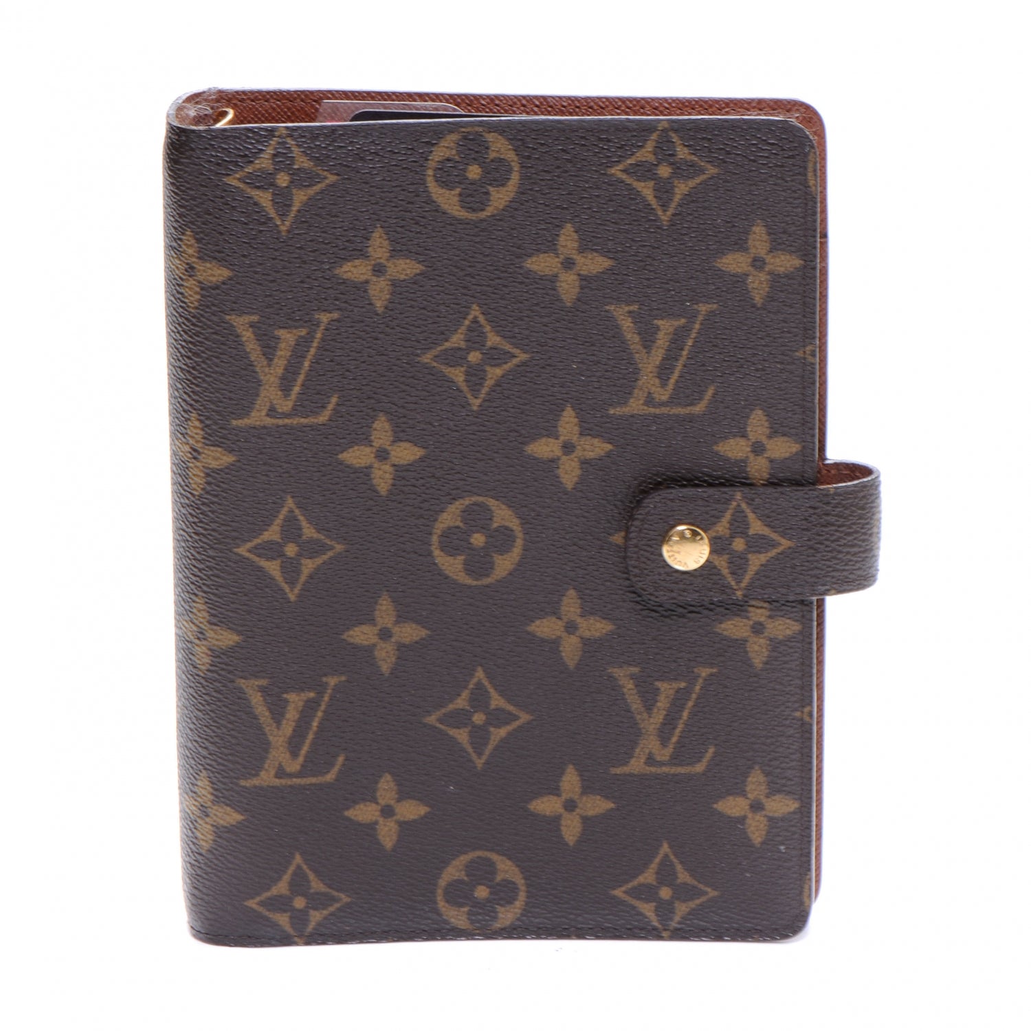 Louis Vuitton Monogram Agenda Medium Ring 1 of 7