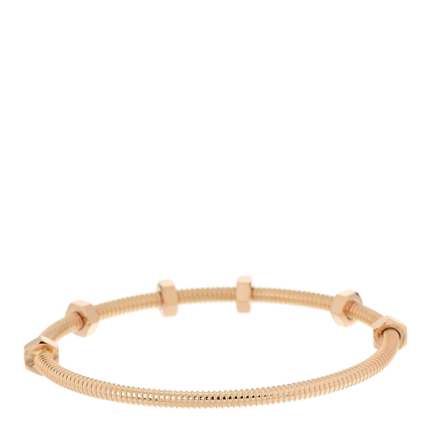Cartier 18K Pink Gold Ecrou de Cartier Bracelet 18 3 of 4
