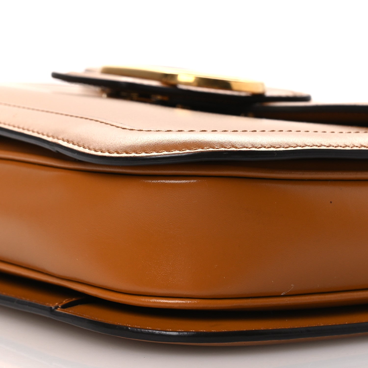 Valentino Garavani Smooth Calfskin 9to5 Shoulder Bag Tan 9 of 12