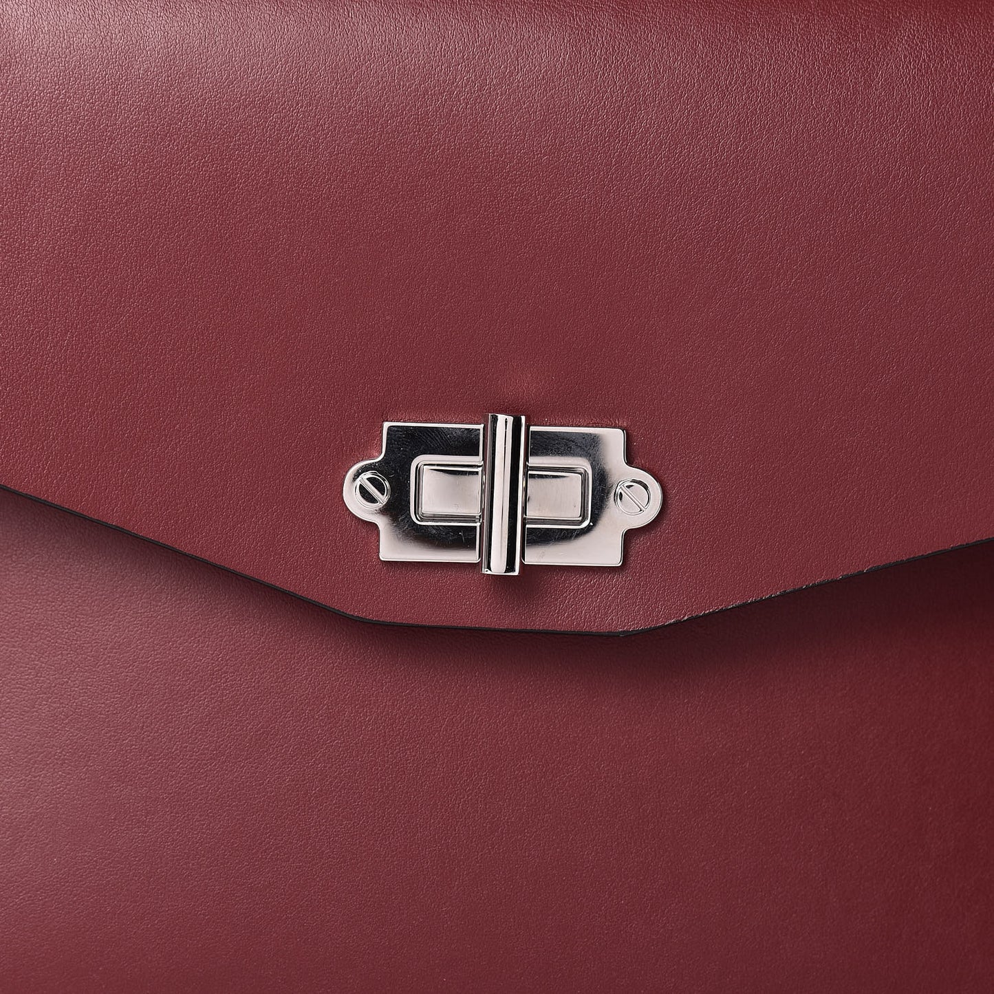 Calfskin Medium Hava Top Handle Bag Midnight Plum