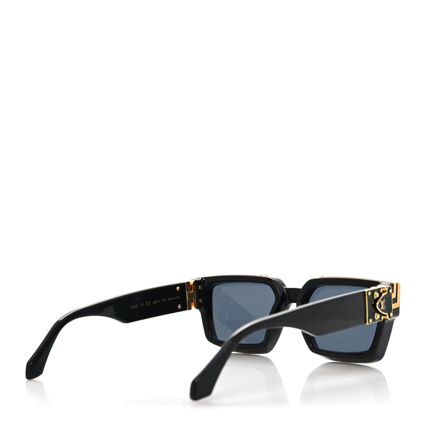 Acetate 1.1 Millionaires Sunglasses Z1165E Black
