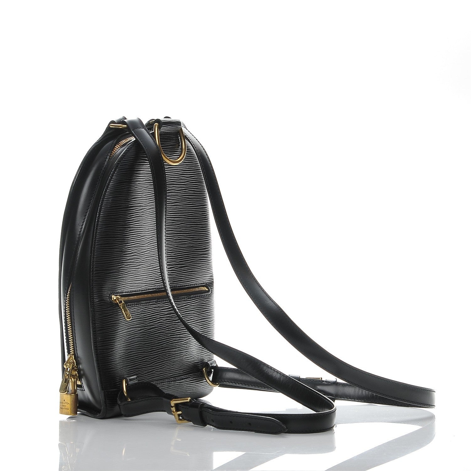 Louis Vuitton Epi Mabillon Backpack Black 3 of 8