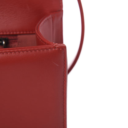 Chanel Calfskin Quilted New Medium Boy Flap Red 13 of 15
