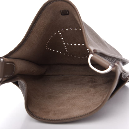 Hermes Taurillon Clemence Evelyne III PM Etoupe 5 of 10