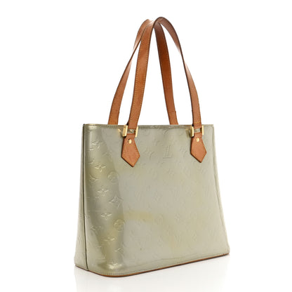Louis Vuitton Vernis Houston Silver 3 of 11