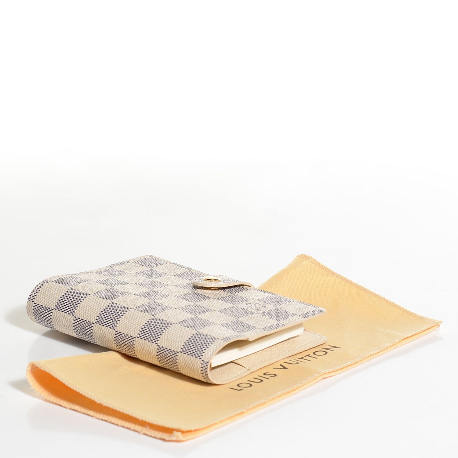 Louis Vuitton Damier Azur Small Ring Agenda Cover 4 of 8