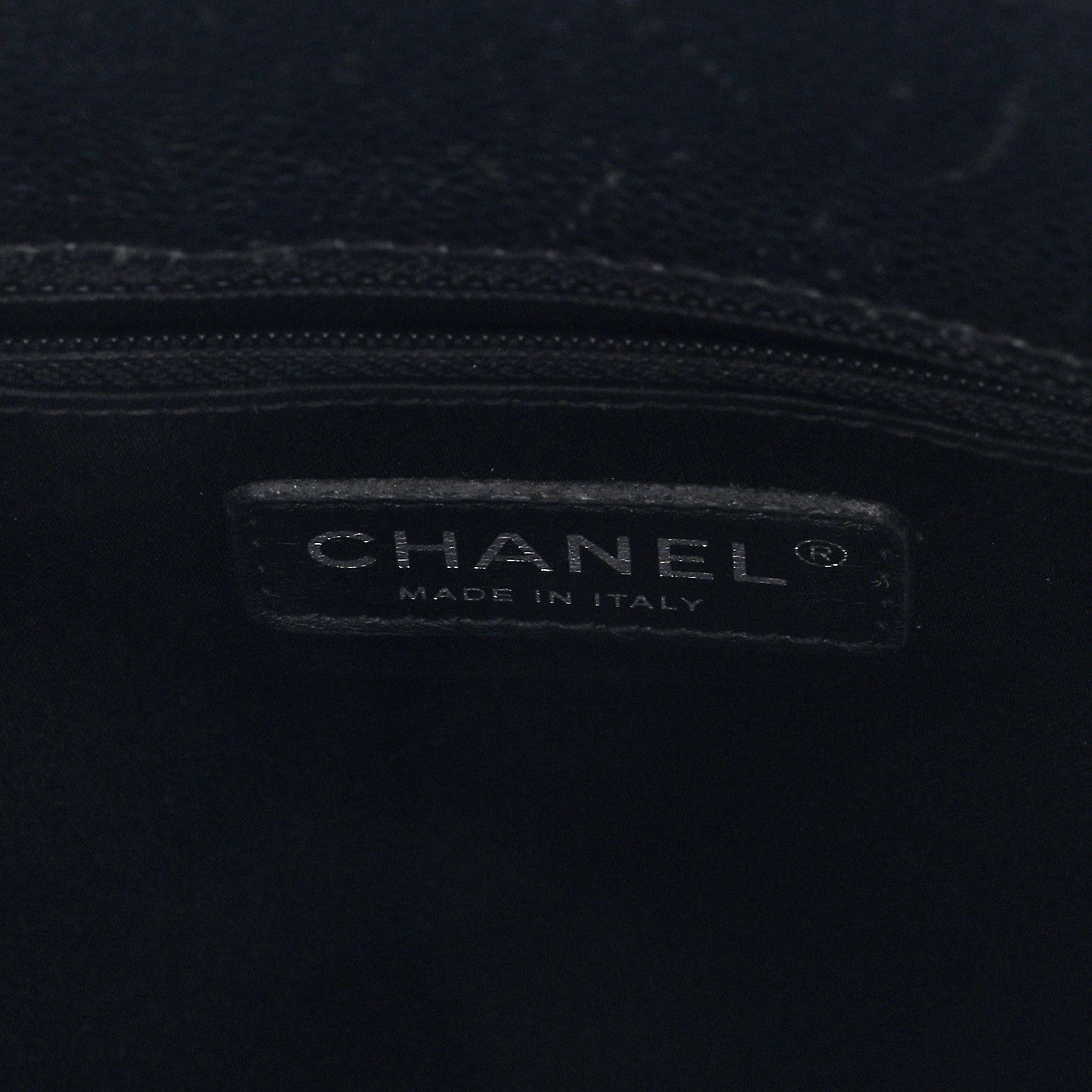 Chanel Caviar Quilted Grand Shopping Tote GST Black 6 of 10