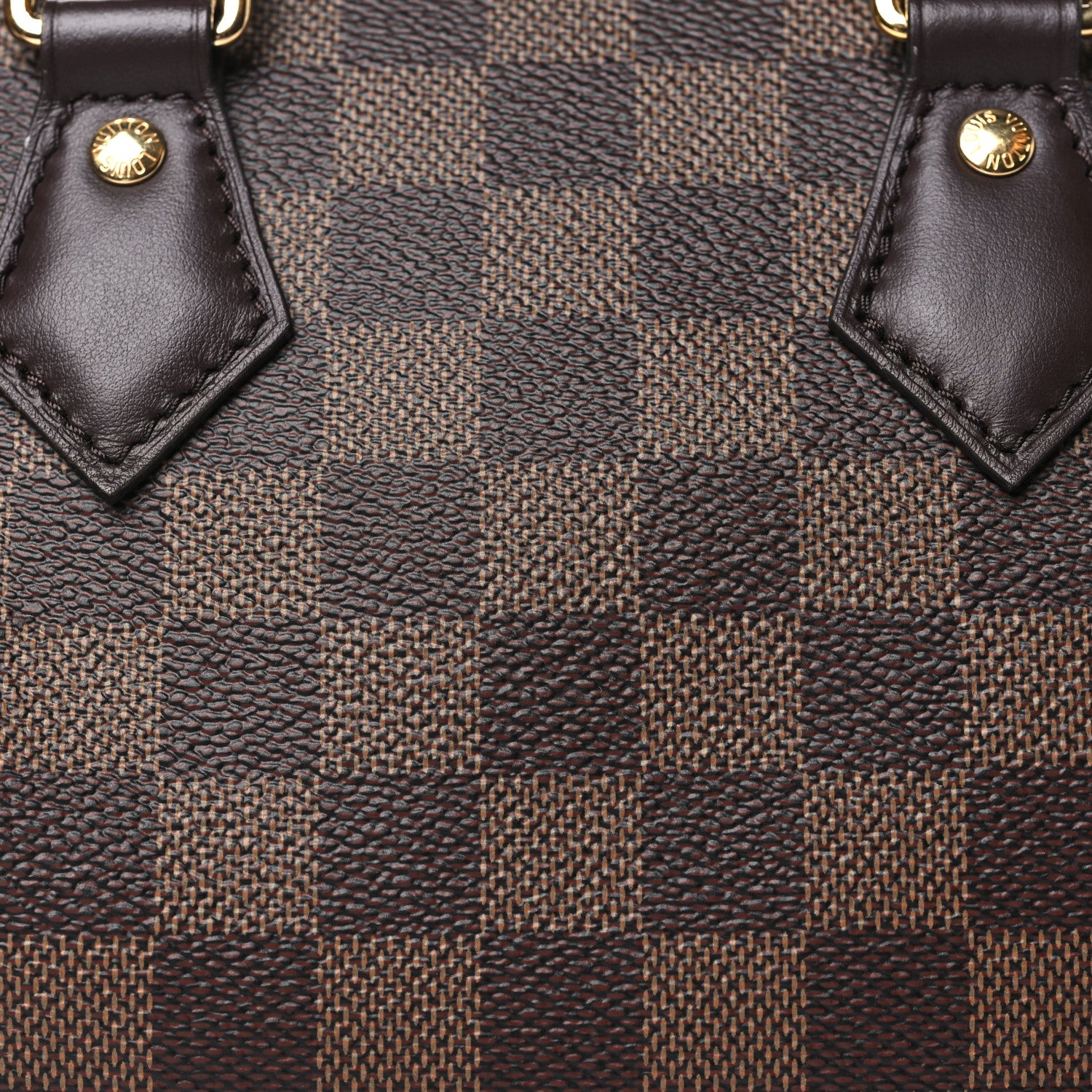 Louis Vuitton Damier Ebene Speedy Bandouliere 20 7 of 9