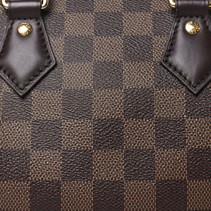 Louis Vuitton Damier Ebene Speedy Bandouliere 20 7 of 9