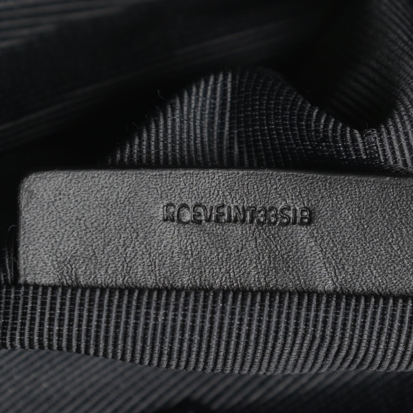 Nylon Medium Rucksack Backpack Black