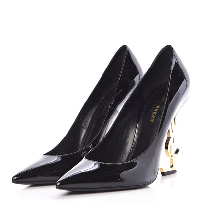 Saint Laurent Patent Opyum 110 Pumps 39.5 Black 3 of 16