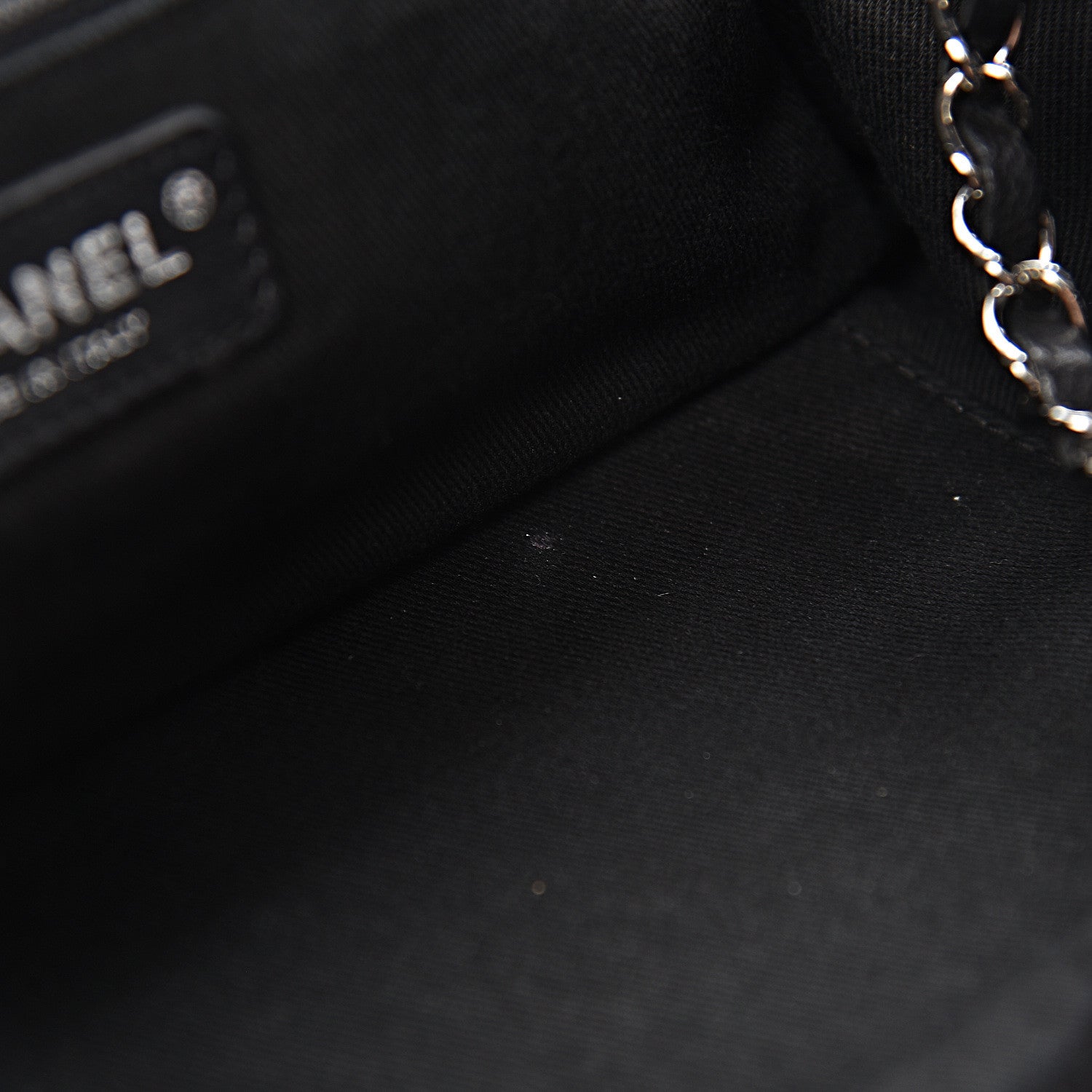Chanel Calfskin Diamond Stitch Accordion Flap Black 11 of 14